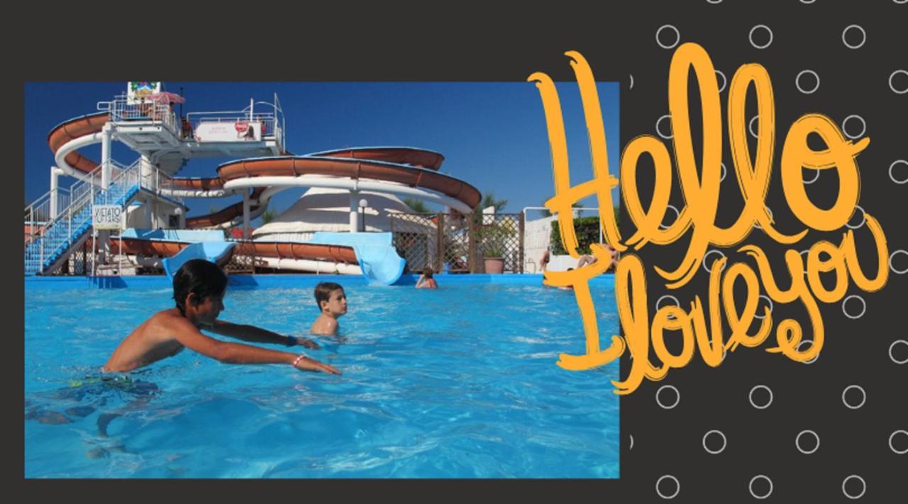 Riccione Beach Hotel - Enjoy Your Summer -Beach Village Incluso Eksteriør bilde